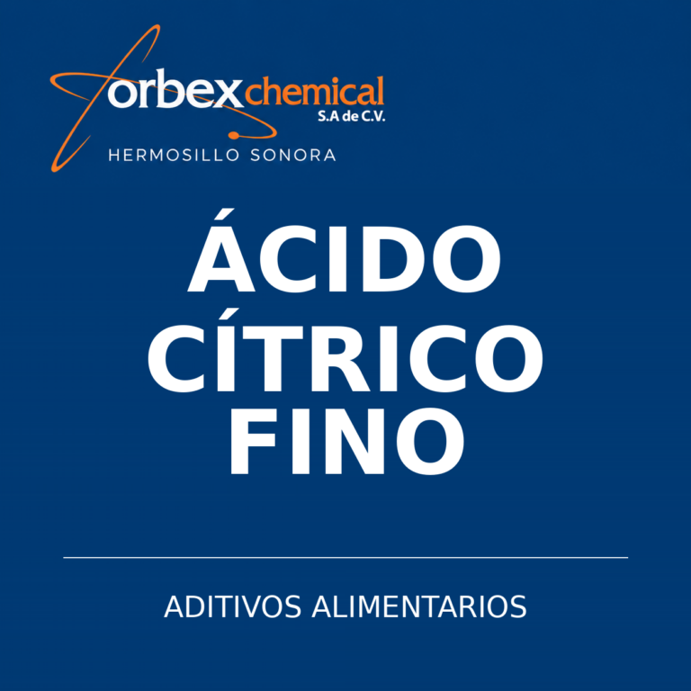 Ácido cítrico fino