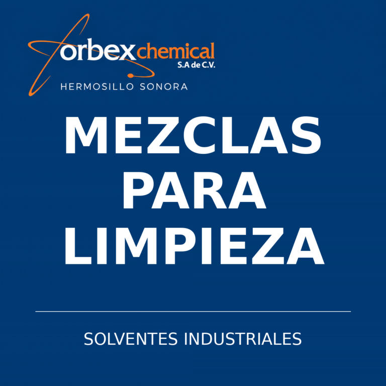 Mezclas para limpieza
