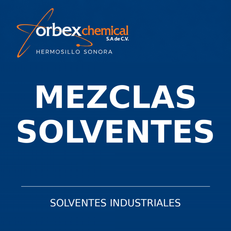Mezclas solventes